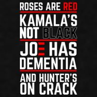 Roses Are Red KamalaS Not Black Joe Has Dementia And Hunters On Crack Ladies PosiCharge Tri-Blend Wicking Tank