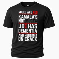 Roses Are Red KamalaS Not Black Joe Has Dementia And Hunters On Crack Performance Shirt