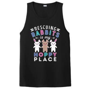 Rabbit Animal Rescue Meaningful Gift Bunnies Dad Bunny Mama Gift Cute Gift PosiCharge Competitor Tank