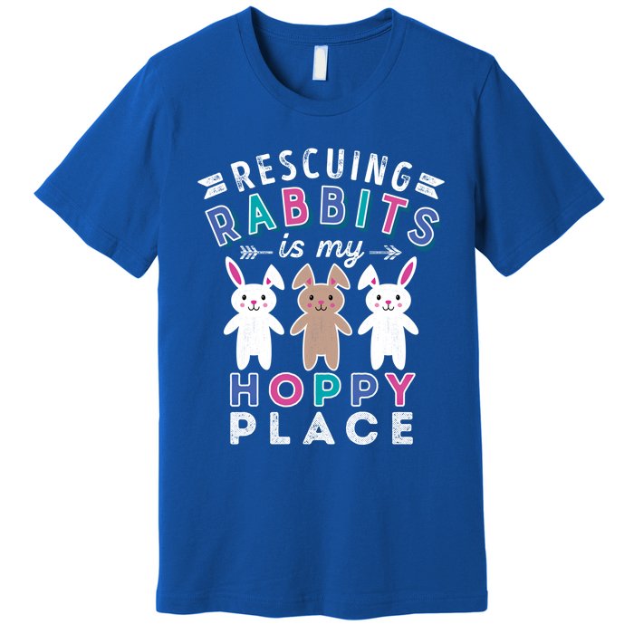 Rabbit Animal Rescue Meaningful Gift Bunnies Dad Bunny Mama Gift Cute Gift Premium T-Shirt