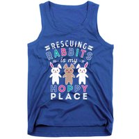 Rabbit Animal Rescue Meaningful Gift Bunnies Dad Bunny Mama Gift Cute Gift Tank Top