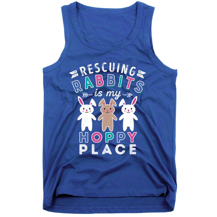 Rabbit Animal Rescue Meaningful Gift Bunnies Dad Bunny Mama Gift Cute Gift Tank Top