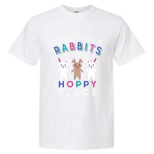 Rabbit Animal Rescue Meaningful Gift Bunnies Dad Bunny Mama Gift Cute Gift Garment-Dyed Heavyweight T-Shirt