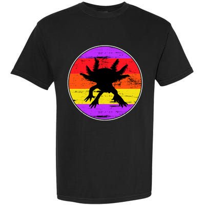 Retro Axolotl Garment-Dyed Heavyweight T-Shirt
