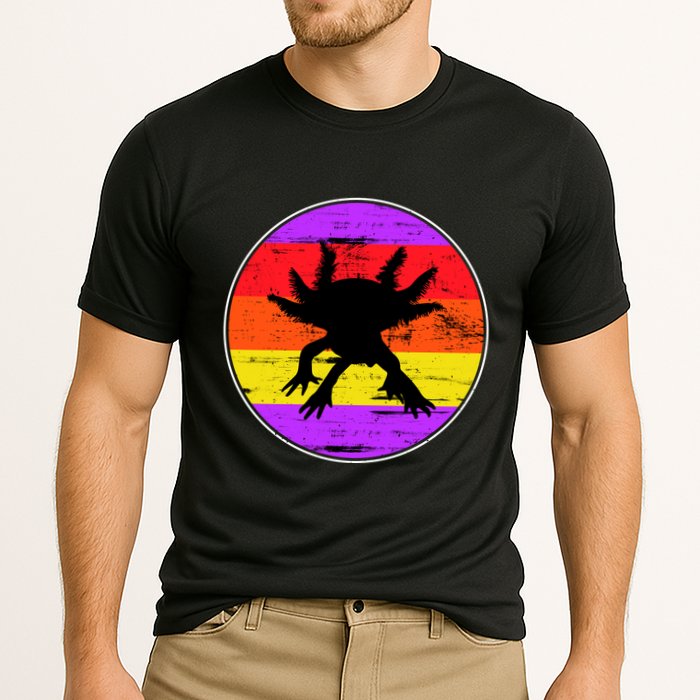Retro Axolotl Performance Shirt