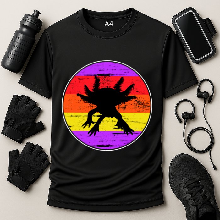 Retro Axolotl Performance Shirt