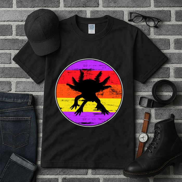 Retro Axolotl Tall T-Shirt