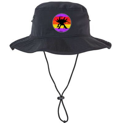 Retro Axolotl Bucket Hat
