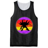 Retro Axolotl Mesh Reversible Basketball Jersey Tank