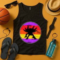 Retro Axolotl Tank Top