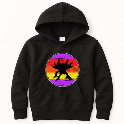 Retro Axolotl Kids Hoodie