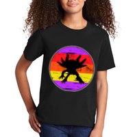 Retro Axolotl Kids T-Shirt