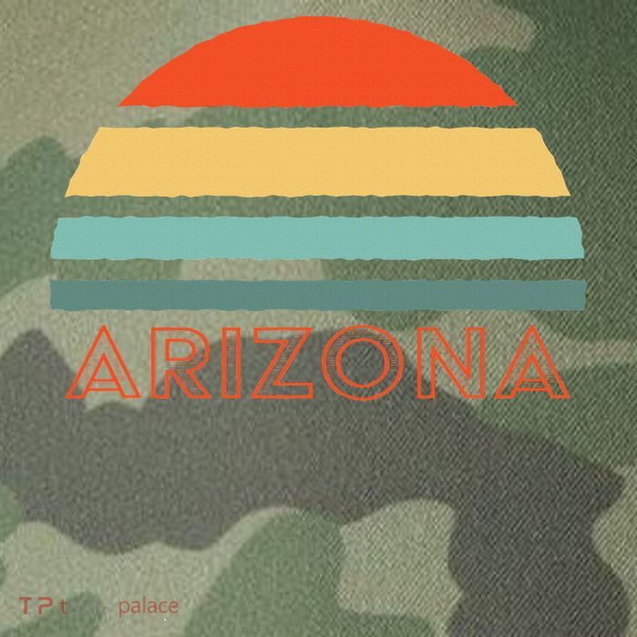 Retro Arizona Legacy Tie Dye Trucker Hat