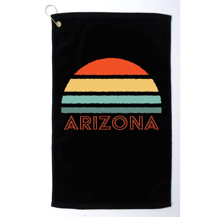 Retro Arizona Golf Towel