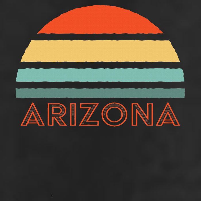Retro Arizona Golf Towel