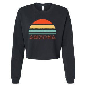 Retro Arizona Cropped Pullover Crew