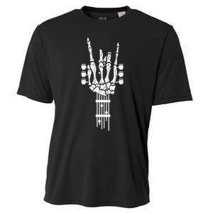 Rock And Roll Punk Rock Band Concert Guitar Accessories Gift Cooling Performance Crew T-Shirt