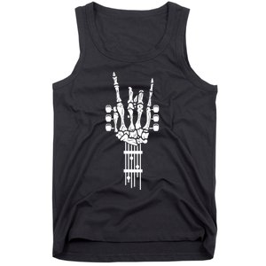 Rock And Roll Punk Rock Band Concert Guitar Accessories Gift Tank Top