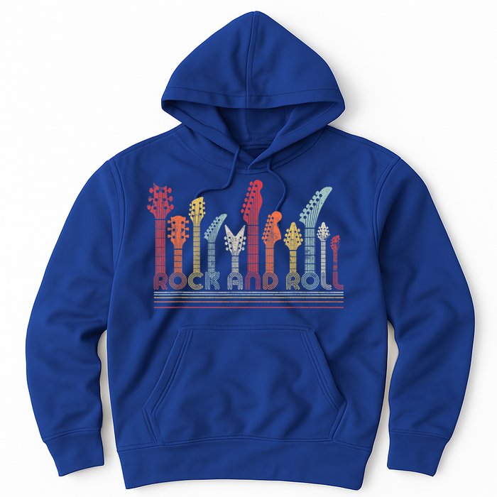 Rock And Roll Gift Retro Style Gift Hoodie