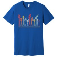 Rock And Roll Gift Retro Style Gift Premium T-Shirt