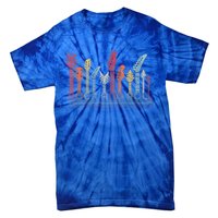 Rock And Roll Gift Retro Style Gift Tie-Dye T-Shirt