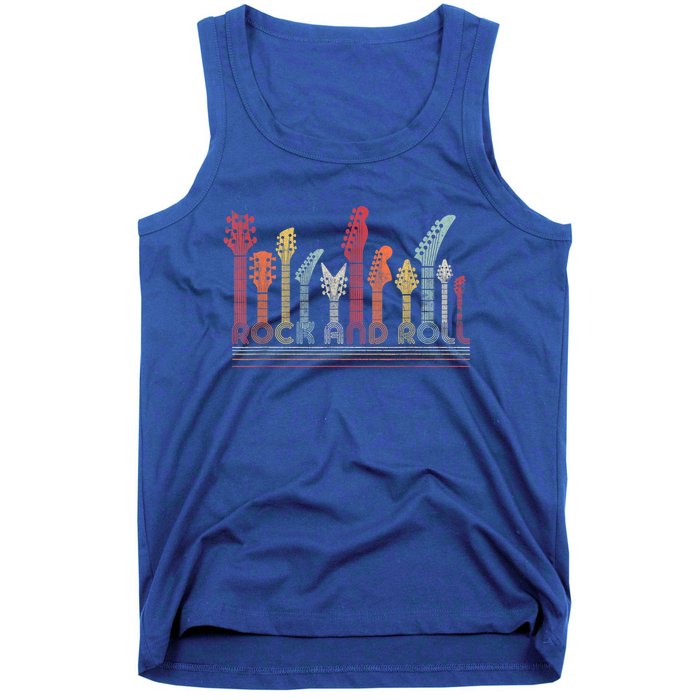 Rock And Roll Gift Retro Style Gift Tank Top