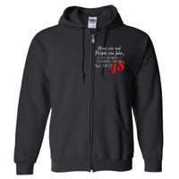 Roses Are Red People Are Fake I Stay To Myself First 48 Full Zip Hoodie