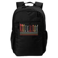 Rock And Roll Vintage Design Concert Band Rock Music Lover Gift Daily Commute Backpack