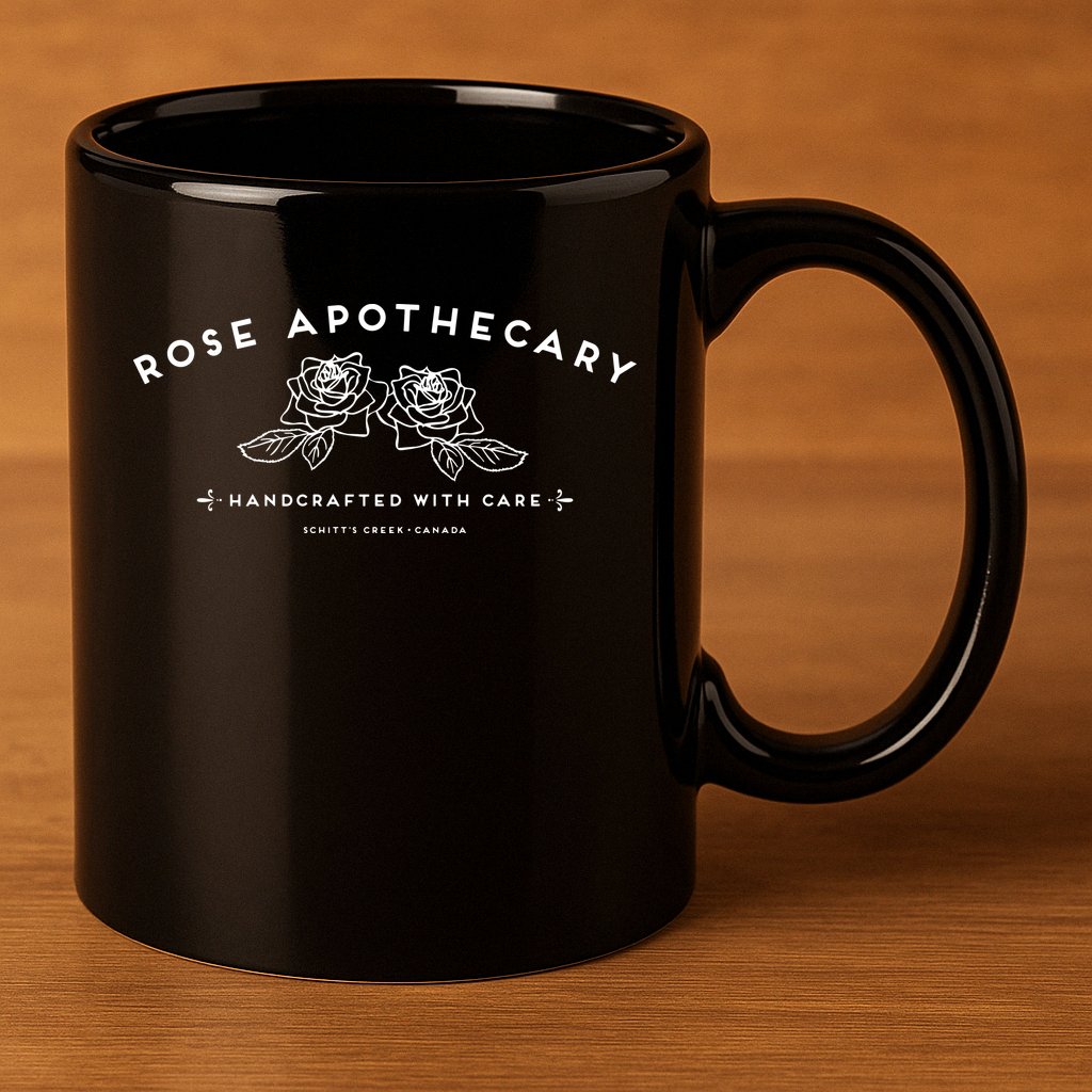 Rose Apothecary 11oz C Handle Ceramic Mug