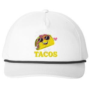 Roses Are Red Blah Tacos Valentine Day Food Lover Snapback Five-Panel Rope Hat