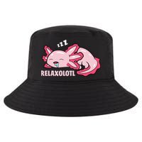 Relaxolotl Axolotls Cool Comfort Performance Bucket Hat