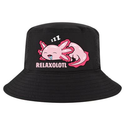 Relaxolotl Axolotls Cool Comfort Performance Bucket Hat