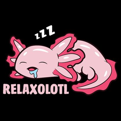 Relaxolotl Axolotls T-Shirt
