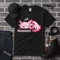 Relaxolotl Axolotls Tall T-Shirt