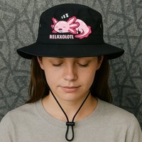 Relaxolotl Axolotls Bucket Hat