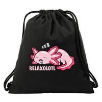 Relaxolotl Axolotls Drawstring Bag