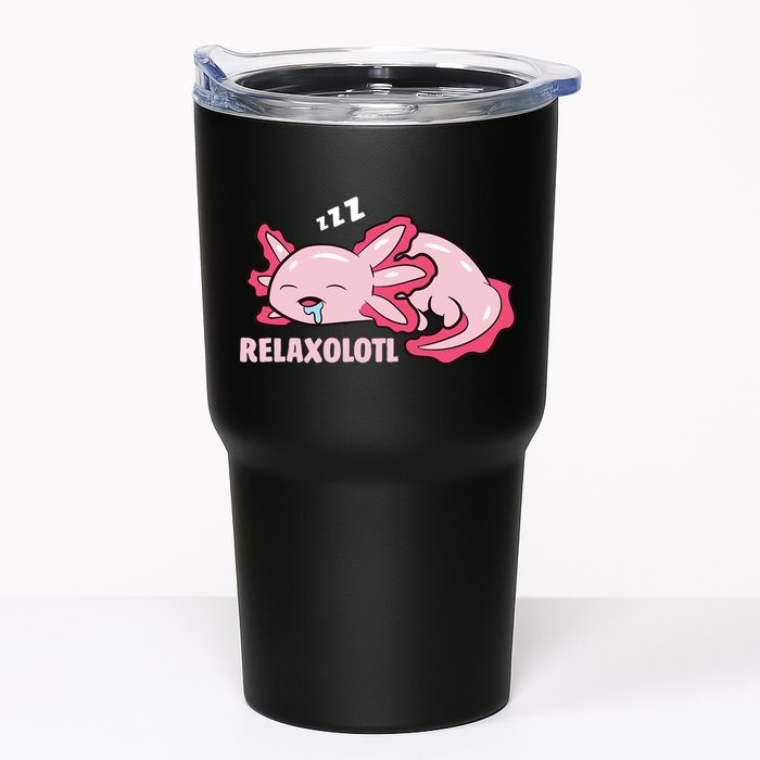 Relaxolotl Axolotls Tumbler