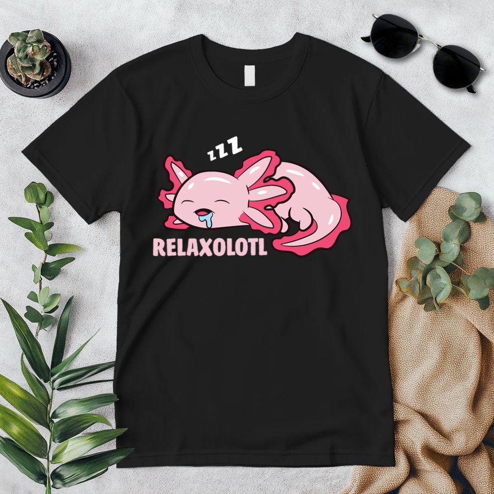Relaxolotl Axolotls Premium T-Shirt