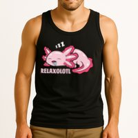 Relaxolotl Axolotls Tank Top