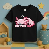 Relaxolotl Axolotls Toddler T-Shirt