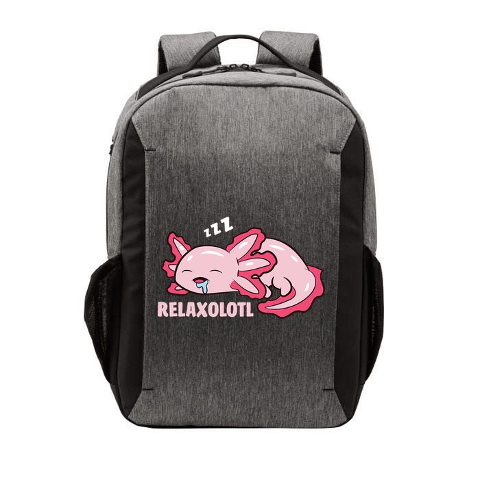 Relaxolotl Axolotls Vector Backpack