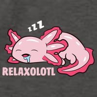 Relaxolotl Axolotls Vector Backpack