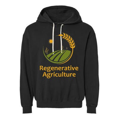 Regenerative Agriculture Garment-Dyed Fleece Hoodie