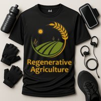 Regenerative Agriculture Cooling Performance Crew T-Shirt