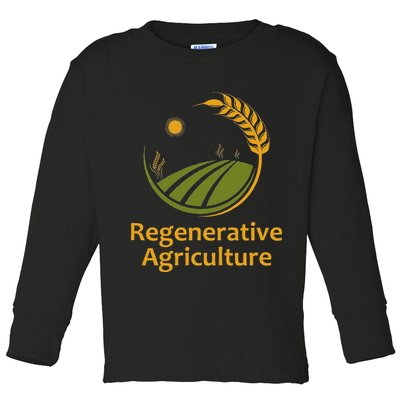 Regenerative Agriculture Toddler Long Sleeve Shirt