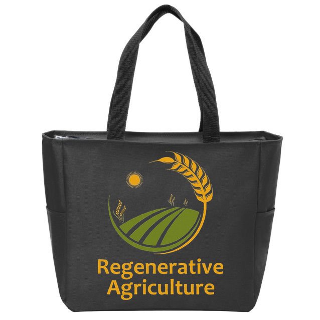 Regenerative Agriculture Zip Tote Bag