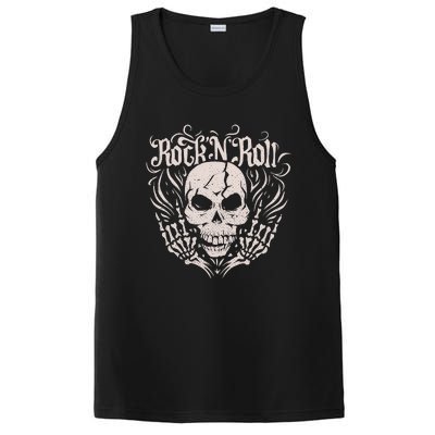 Rock And Roll Skeleton Hand PosiCharge Competitor Tank