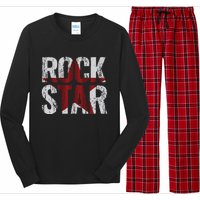 Rock And Roll Star Long Sleeve Pajama Set