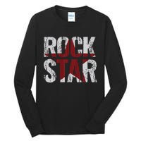 Rock And Roll Star Tall Long Sleeve T-Shirt