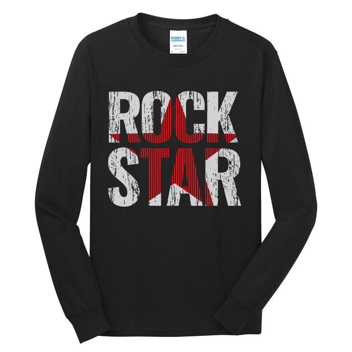 Rock And Roll Star Tall Long Sleeve T-Shirt